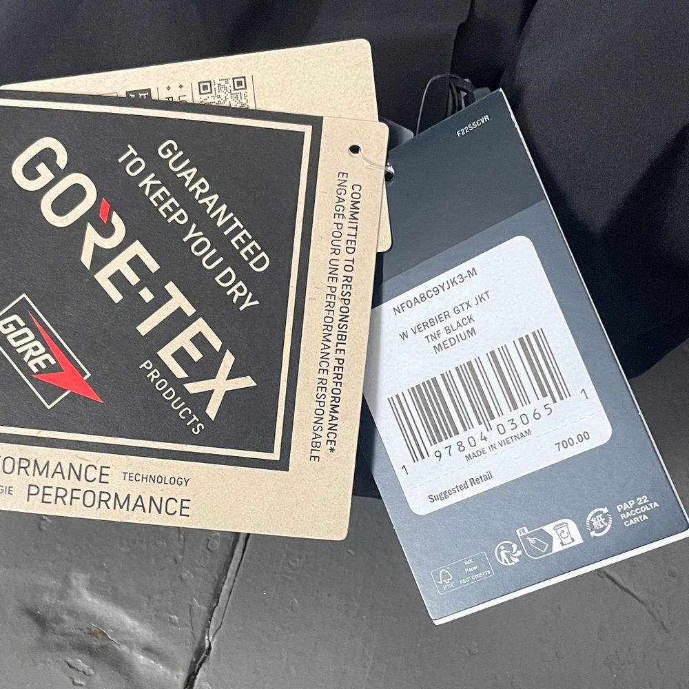 The North Face Women's Charcoal Ski Jacket - Picture 2 of 3